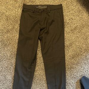 Haggar Men's Dark Gray Dress Pants